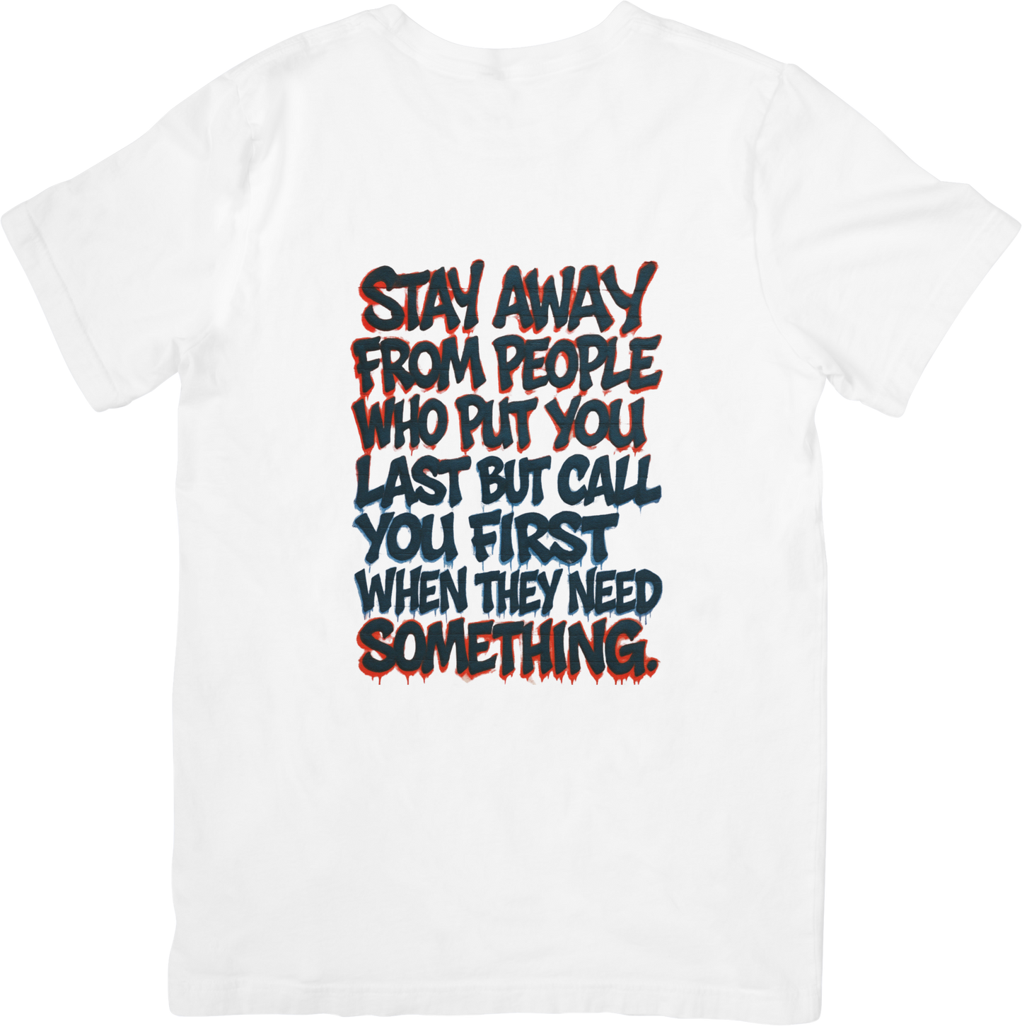 Bold statement t-shirt